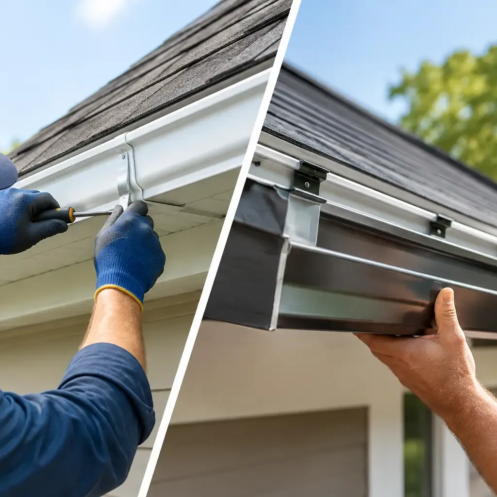 Gutter Repair vs Replacement Costs Explained